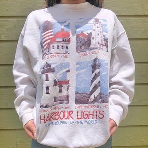 vintage light house sweatshirt!
